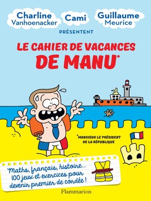 cover image of Le cahier de vacances de Manu